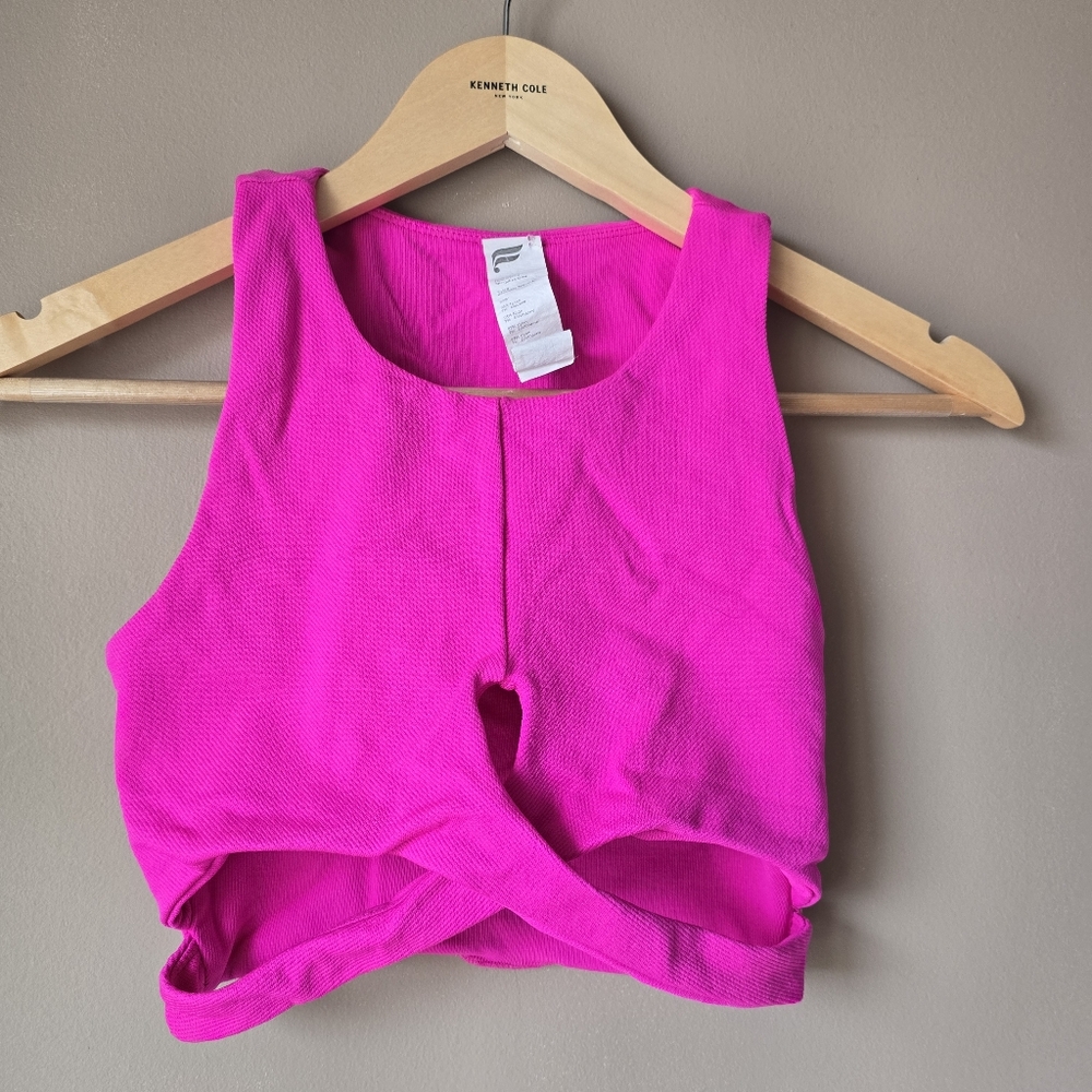 Fabletics Neon Pink Athletic Top Size Small